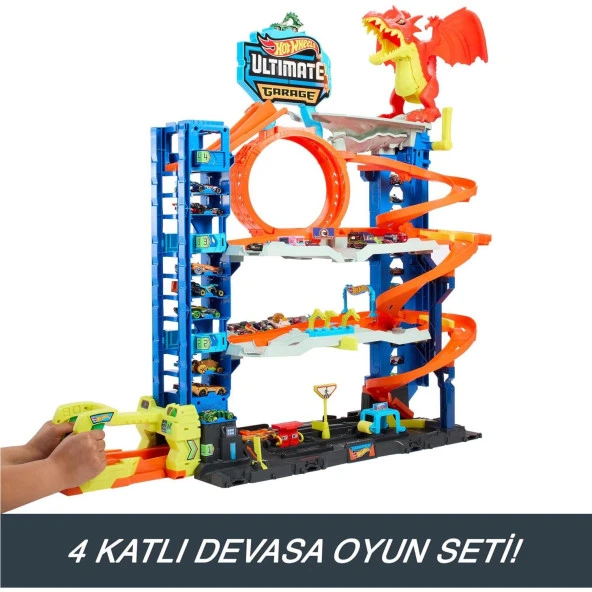 Orjinal Hot Wheels Yeni Ultimate Garaj Hotwheels Ultimate Garaj - 4