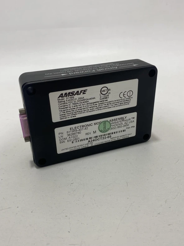 Amsafe Emniyet Kemeri Elektronik Modül 511959-407-42 - Resim 6