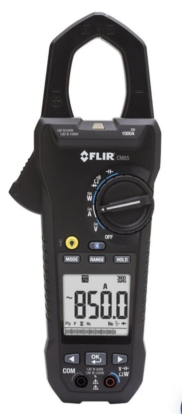 Flir CM85 AC/DC Güç Ölçen Pensampermetre 1000A