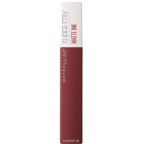 Maybelline New York Super Stay Matte Ink Likit Mat Ruj, 50 Voyager, Bordo, 5 ml - 5