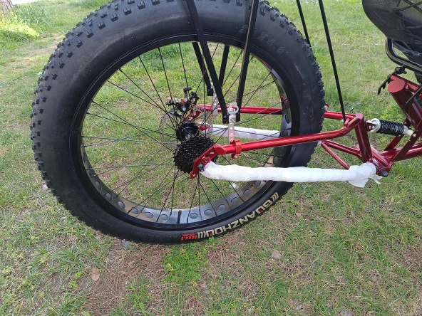 Fat Bike Yatar 3 Tekerli Katlanır Vitesli Bisiklet 20-26 Jant - 8