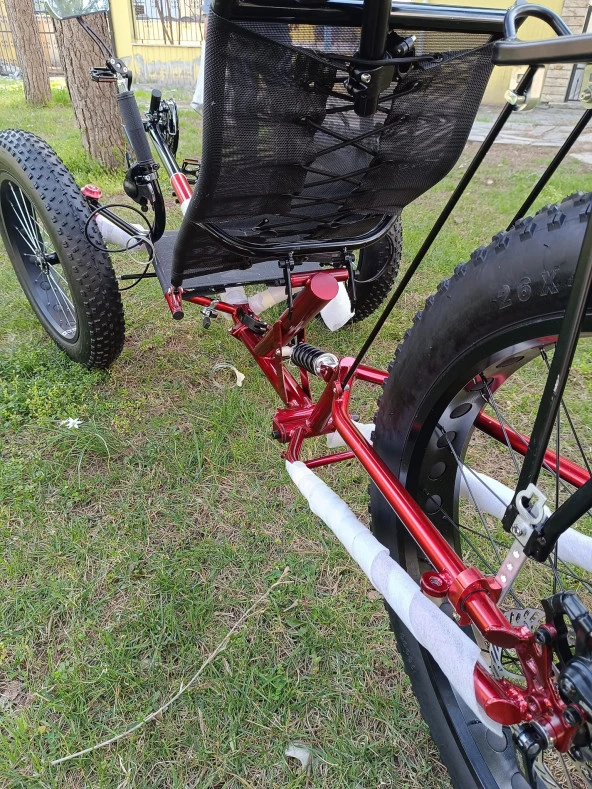 Fat Bike Yatar 3 Tekerli Katlanır Vitesli Bisiklet 20-26 Jant - 11
