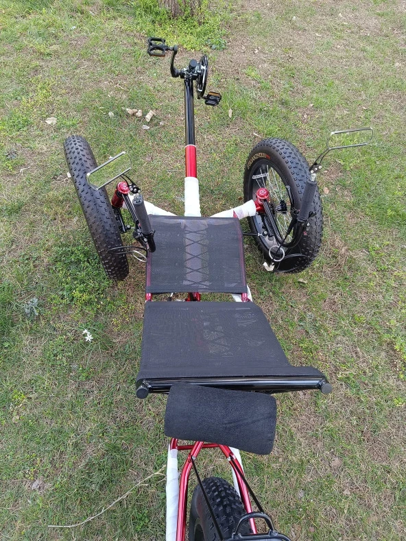 Fat Bike Yatar 3 Tekerli Katlanır Vitesli Bisiklet 20-26 Jant - 12