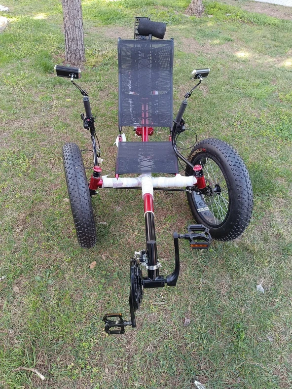 Fat Bike Yatar 3 Tekerli Katlanır Vitesli Bisiklet 20-26 Jant - 5