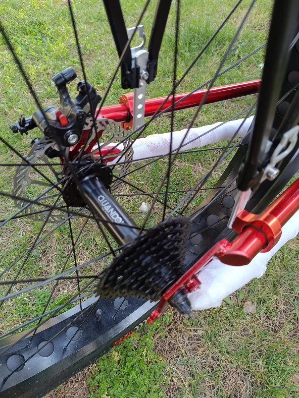 Fat Bike Yatar 3 Tekerli Katlanır Vitesli Bisiklet 20-26 Jant - 9