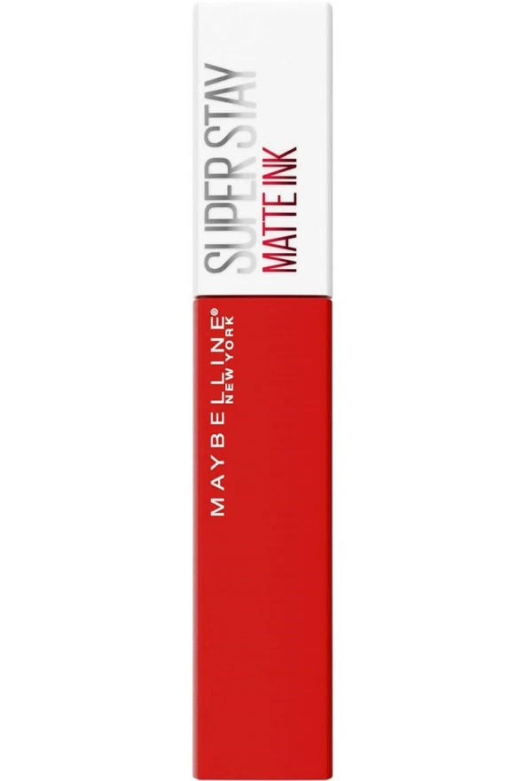 Maybelline New York Super Stay Matte Ink Likit Mat Ruj - 320 Individualist- Kırmızı