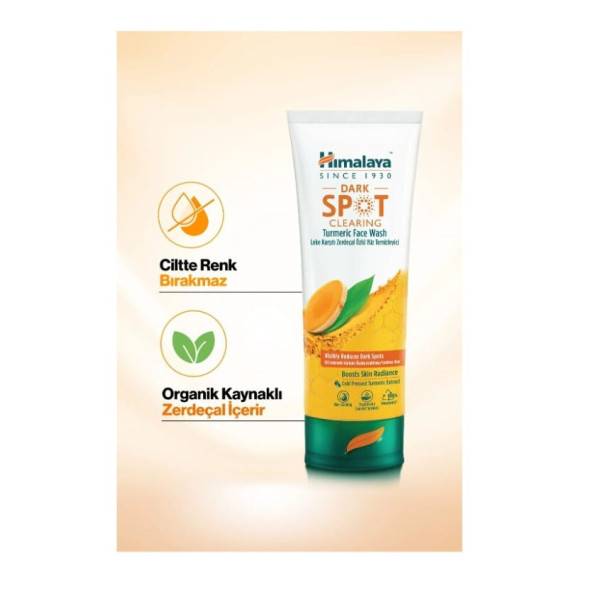 Himalaya Leke Karşıtı Zerdeçal Özlü Yüz Temizleyici 100 ML - 4