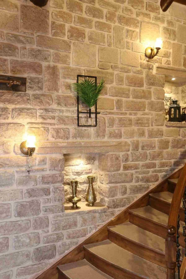Dekoratif Metal Saksıda Yapay Çiçek Aranjman Duvar Saksısı DDS-M201 - 2