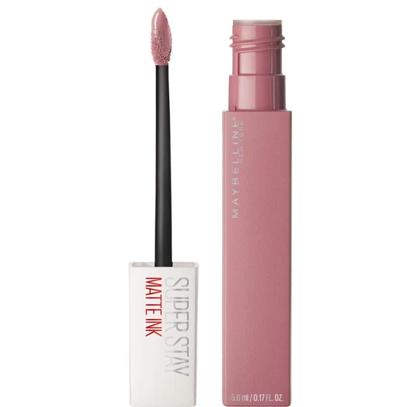 Maybelline New York Super Stay Matte Ink Likit Mat Ruj, 10 Dreamer, Pembe, 5 ml - 5