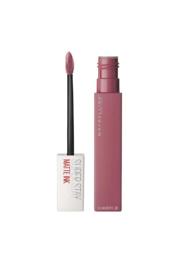 Maybelline New York Super Stay Matte Ink Likit Mat Ruj - 15 Lover - Pembe