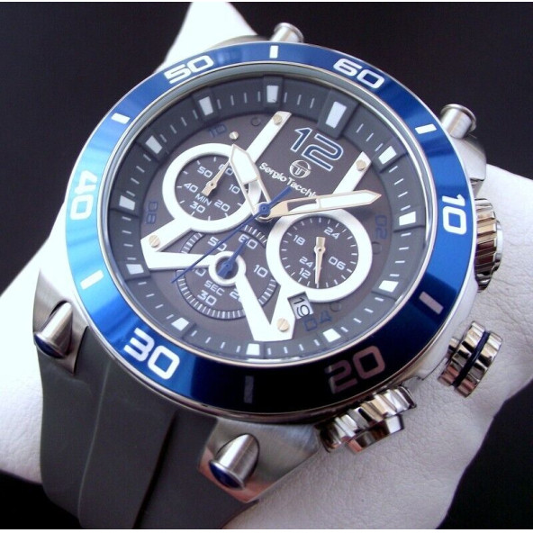 Sergio Tacchini ST.5.10004-4 Chronograph Sport Erkek Kol Saati