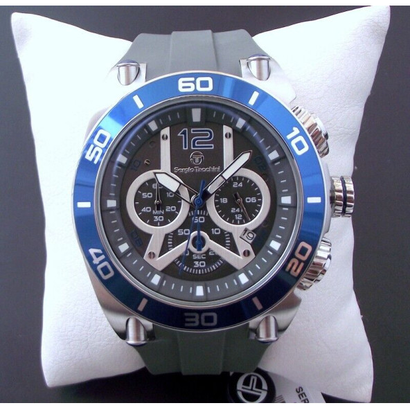 Sergio Tacchini ST.5.10004-4 Chronograph Sport Erkek Kol Saati - 2