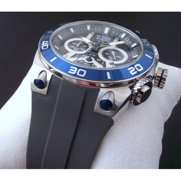 Sergio Tacchini ST.5.10004-4 Chronograph Sport Erkek Kol Saati - 8