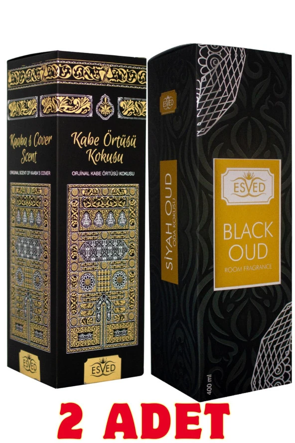 Kabe örtüsü kokusu ve Siyah Oud & Black Oud Oda Ve Kumaş Spreyi Seccade Spreyi Oda Kokusu Koku 400 ml