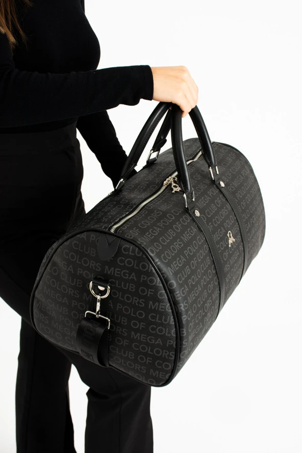 MEGA POLO Unısex Hostes Valiz Seyahat Tatil Spor Hastane El Ve Omuz Çantası Kabin Valiz çanta - Resim 2