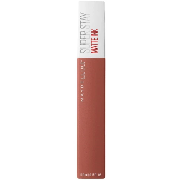 Maybelline New York Super Stay Matte Ink Likit Mat Ruj, 70 Amazonian, Kahverengi, 5 ml - 5
