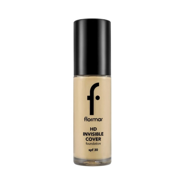 Flormar Invisible Cover HD Foundation 060 Ivory - 2