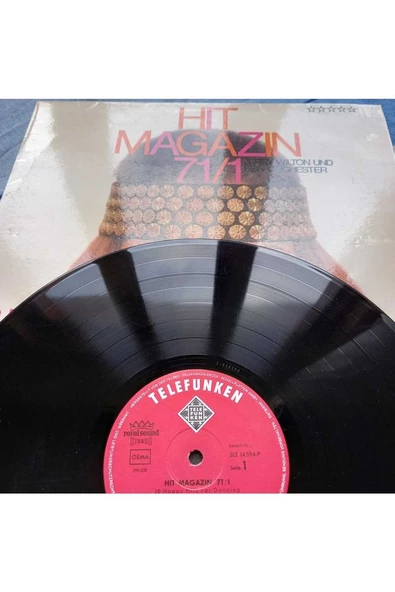 Jerry Wilton Und Sein Orchester* ?– Hit Magazin 71/1 (28 Happy Hits For Dancing) 33 lük plak - vinyl - 4