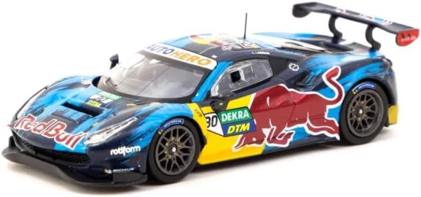 Tarmac Ferrari 488 GT3 DTM 2021 Monza Race 3 Winner 1/64 Model Araba ürün görseli 1