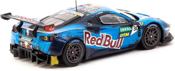 Tarmac Ferrari 488 GT3 DTM 2021 Monza Race 3 Winner 1/64 Model Araba - Resim 2