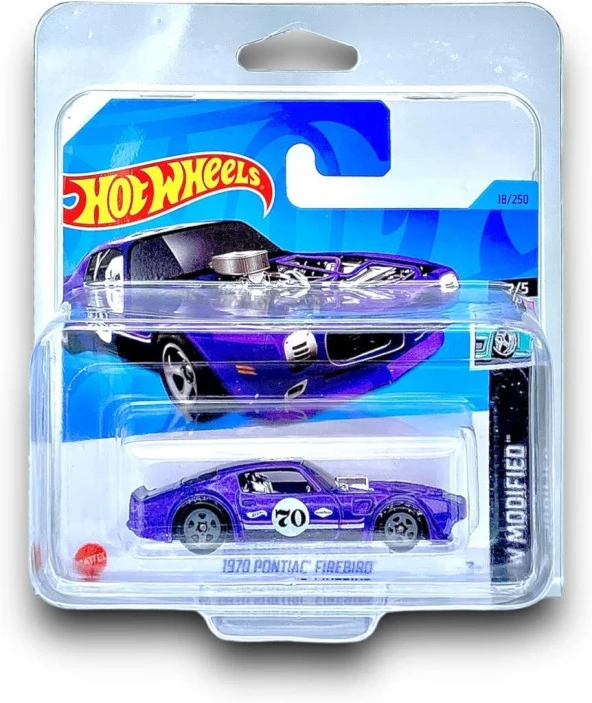 Hot Wheels 1970 Pontiac Firebird 2/5 18/250 Model Araba