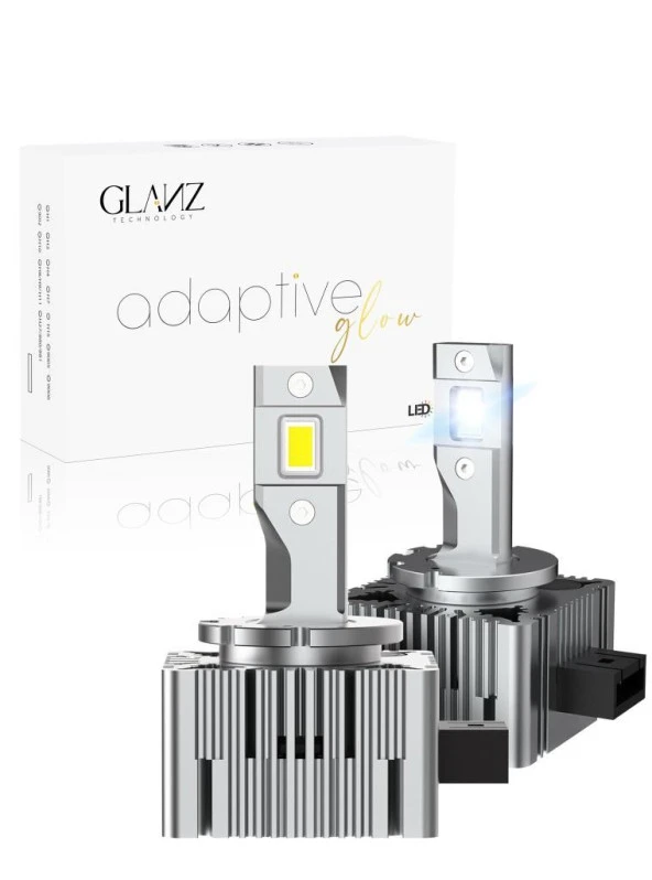 Glanz D1S Adaptive Glow LED Xenon Beyaz Far Ampulü 24000LM 6000K