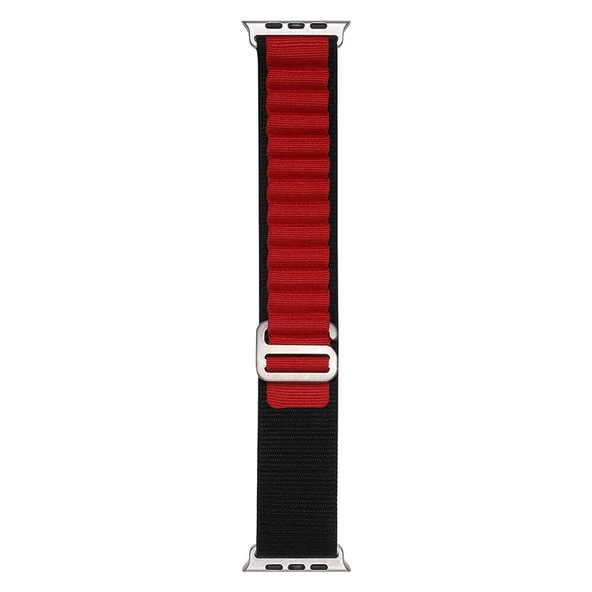 Vendas Apple Watch Ultra 49mm Zore Band-74 Hasır Kordon - 6