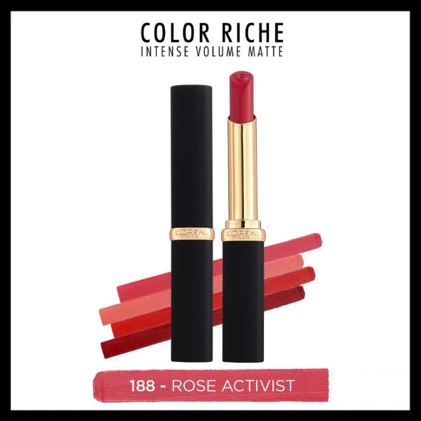 L'oréal Paris Color Riche Intense Volume Matte Ruj - 188 Rose Activist