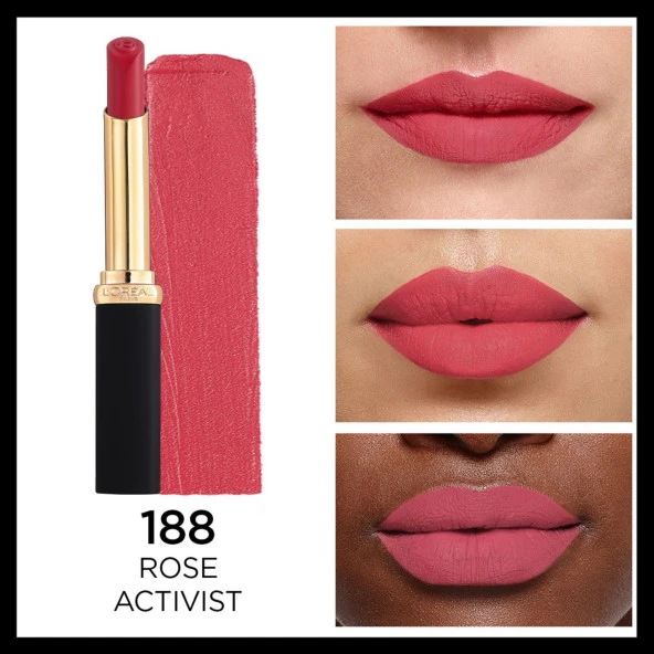 L'oréal Paris Color Riche Intense Volume Matte Ruj - 188 Rose Activist - 2