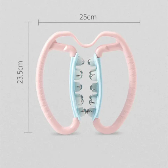 14 Silindirli Selülit Masaj Aparatı Pembe Renk - Resim 2