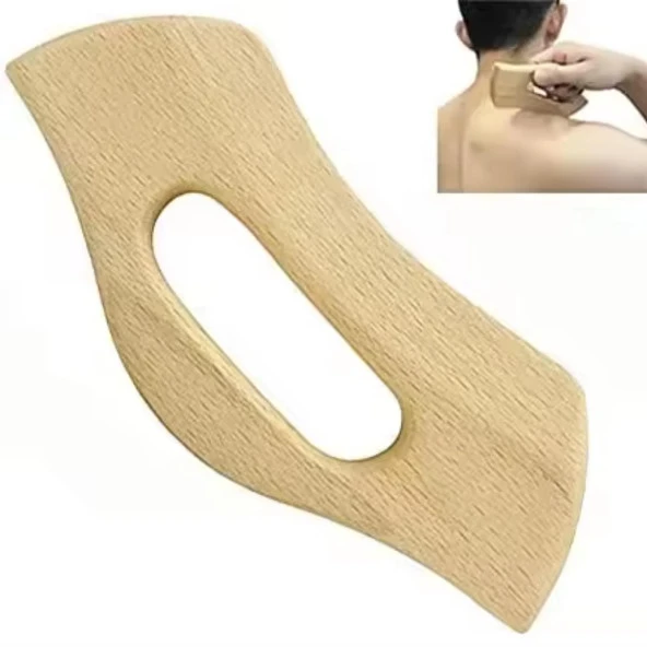 Ahşap Graston Madero Terapi ve Selülit Masaj Aleti Model 6 - 3