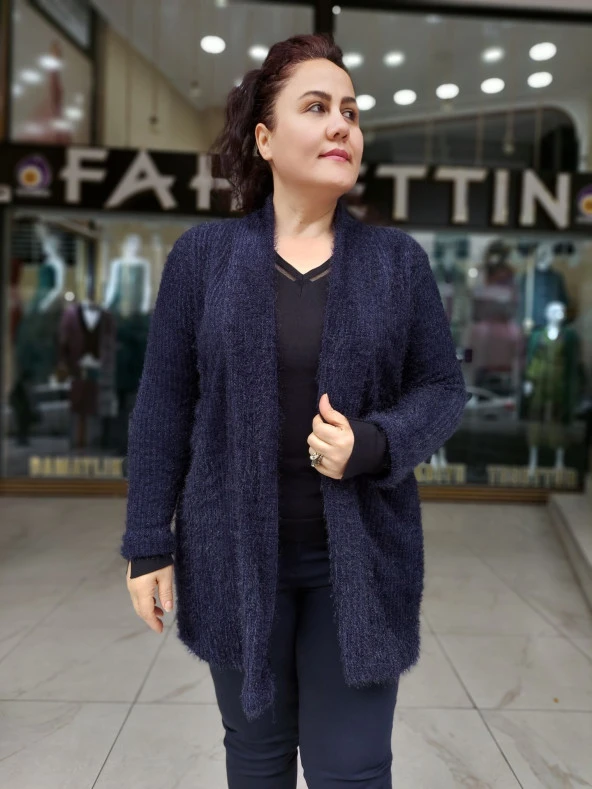 2036 Simli Kırçıllı Hırka - 2