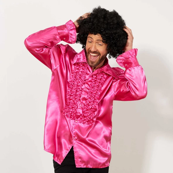 Himarry Siyah Renk Kıvırcık Afro Bonus Peruk