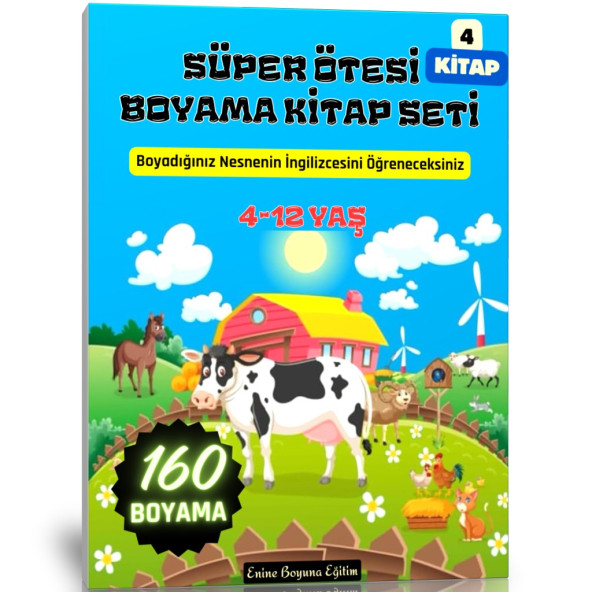 Süper Ötesi Boyama Kitap Seti (4 Kitap) - 2