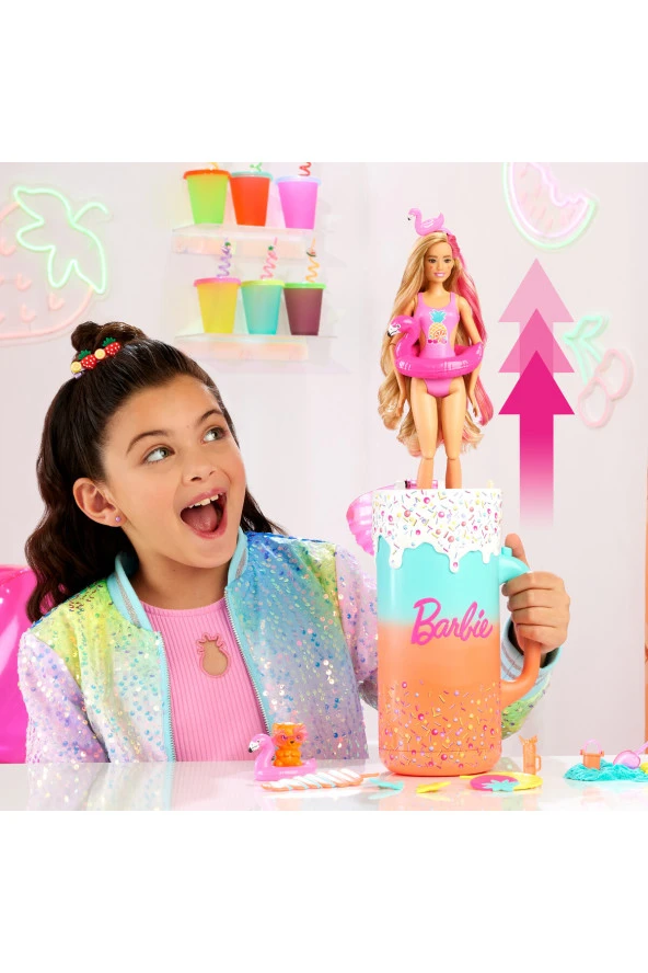 Barbie Pop Reveal Sürprizli Bardak Oyun Set Hrk57 - 2