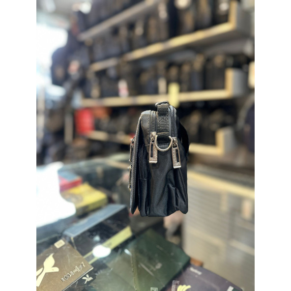 TRG POLO ERKEK SİYAH EL ÇANTASI - Resim 2