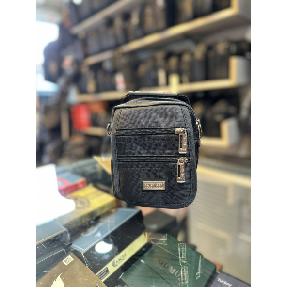 TRG POLO ERKEK SİYAH EL ÇANTASI - Resim 3