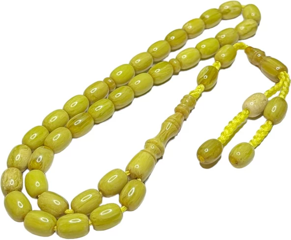 Sıkma Kehribar Tesbih Hcz-Model MMB - Resim 3