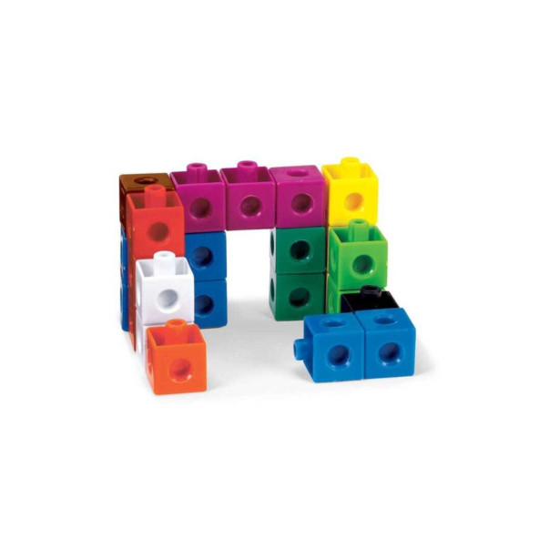 Geçmeli Birim Küpler - Snap Cubes - Matematik Küpleri - Akıl Küpleri - 50 Parça