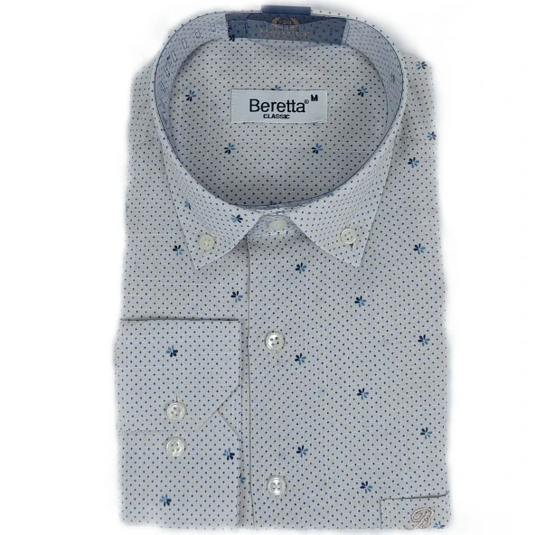 5136 Desenli Classic Gömlek