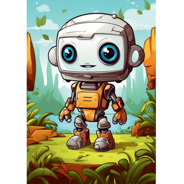 Robotlar Boyama Kitap Seti (2 Kitap) - 2