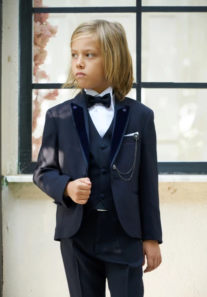 Erkek Çocuk Smokin Takım Elbise