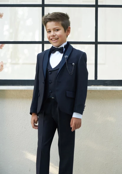 Erkek Çocuk Smokin Takım Elbise