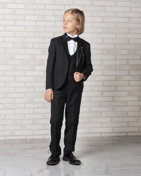 Erkek Çocuk Smokin Takım Elbise
