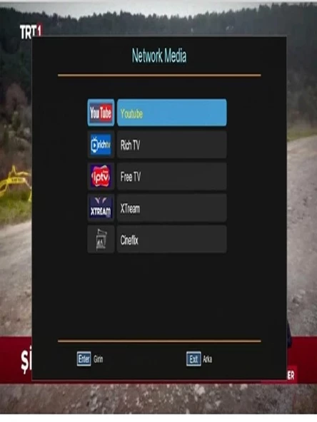 S55 Dahili Wifi BT Kumanda Full Hd Uydu Alıcı 3 Ay Rich Tv+12 Ay Redshare Hediye - 4