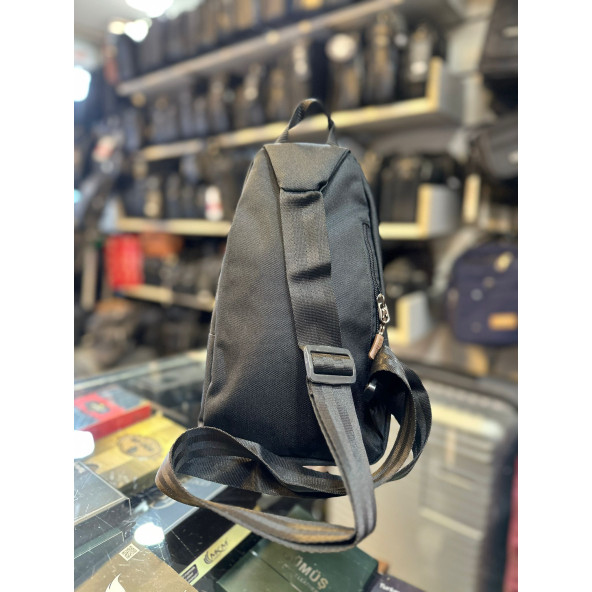 TRG POLO SİYAH BEL ÇAPRAZ ÇANTA - Resim 3