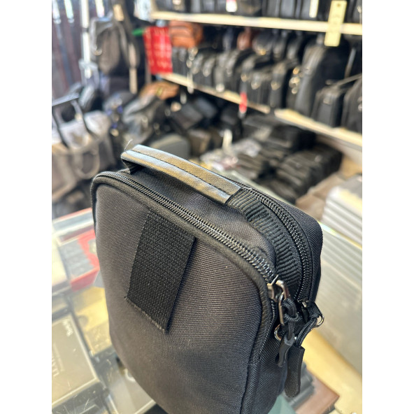 TRG POLO SİYAH SU GEÇİRMEZ KETEN KUMAŞ - Resim 4