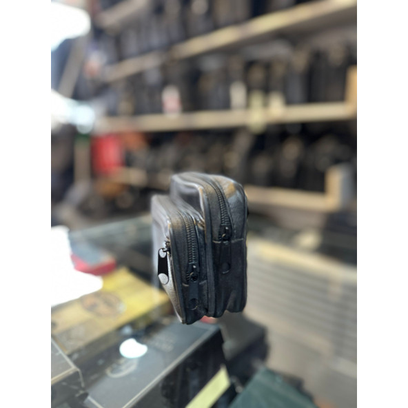 TRG POLO SİYAH HAKİKİ DERİ CÜZDAN - Resim 2