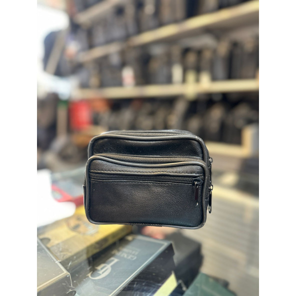 TRG POLO SİYAH HAKİKİ DERİ CÜZDAN - Resim 3