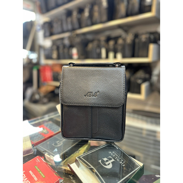 TRG POLO SİYAH FLOTHER SUNNİ DERİ EL ÇANTASI - Resim 5